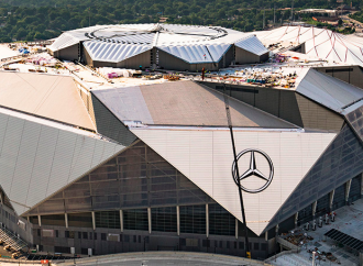 How Atlanta’s flood problem inspired the Mercedes-Benz Stadium to hit LEED Platinum