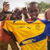 Athletes auctioning off jerseys for clean drinking water in Kenya