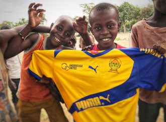 Athletes auctioning off jerseys for clean drinking water in Kenya