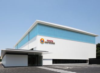 Toyota the driving force behind energy-saving volleyball facility