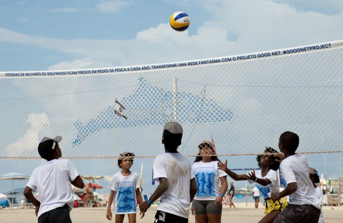 FIVB transforming discarded fishing gear into community volleyball nets